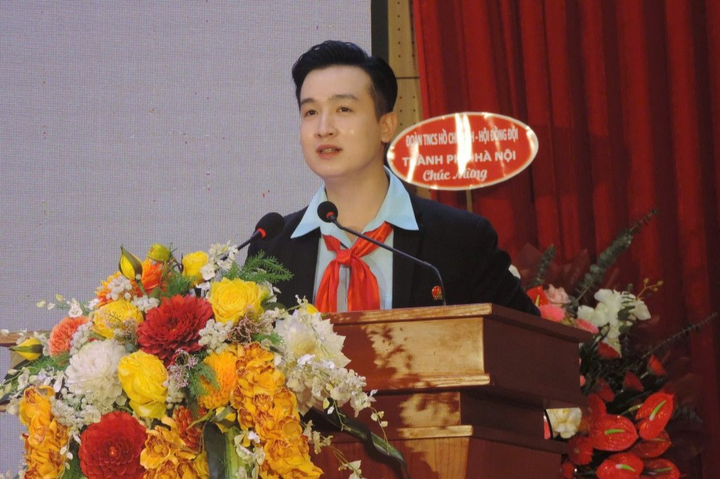 Bí thư Thành đoàn, Chủ tịch Hội đồng Đội thành phố Hà Nội Đào Đức Việt