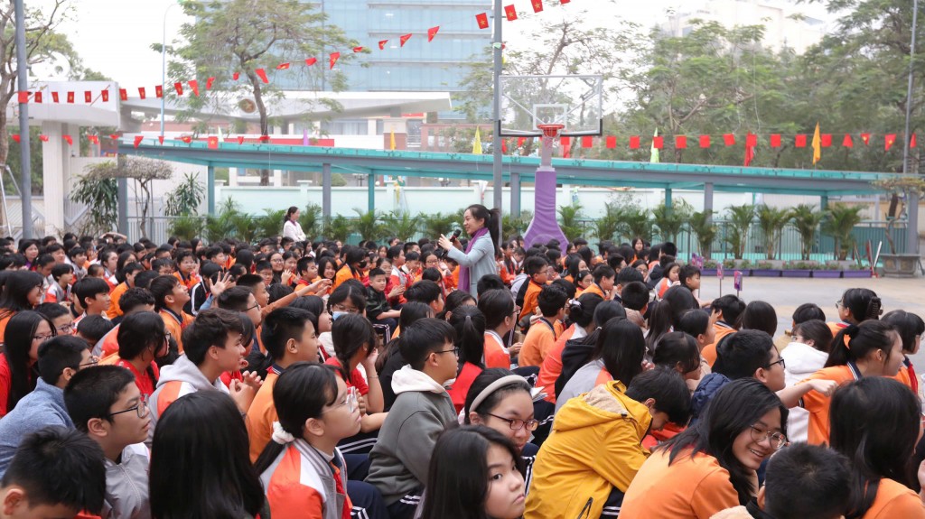 Thầy, trò quận Ba Đình quyết tâm xây dựng 