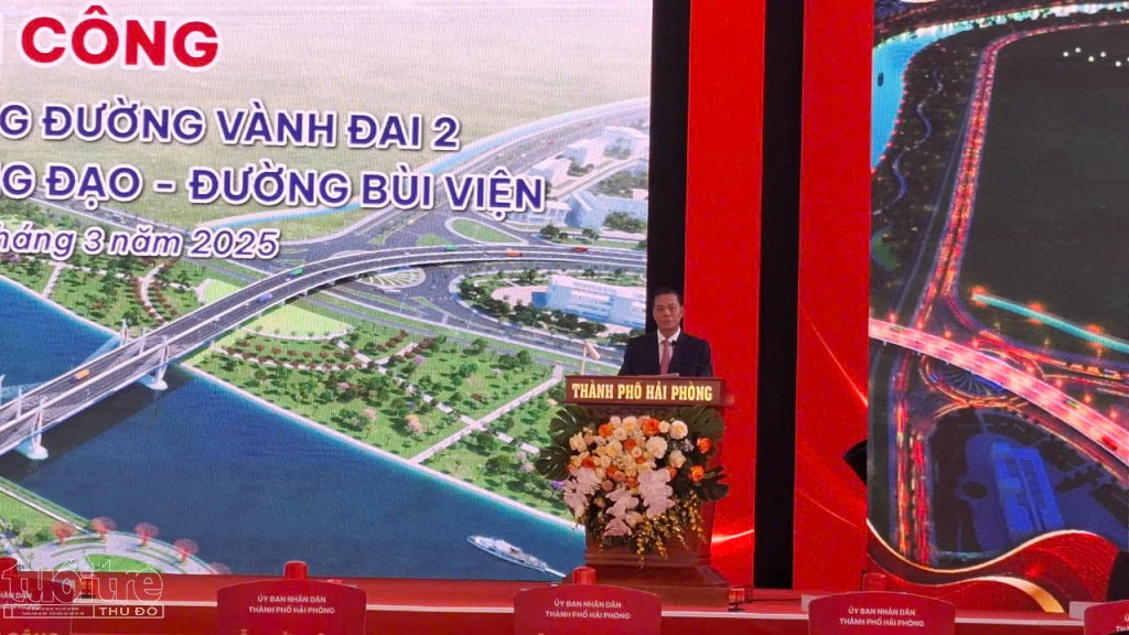Hải Phòng: Khởi công dự án đường vành đai 2 hơn 7.000 tỷ đồng