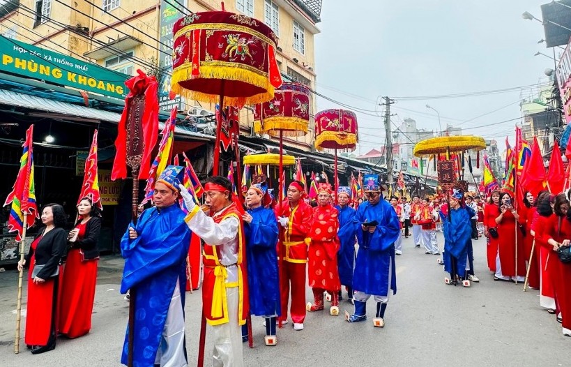 Độc đáo lễ hội 5 làng Mọc