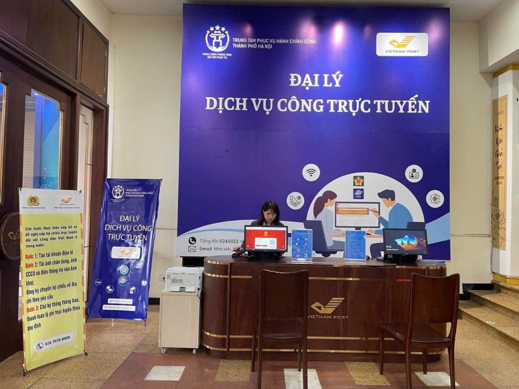 Bổ sung TTHC cấp hộ chiếu phổ thông tại Đại lý dịch vụ công