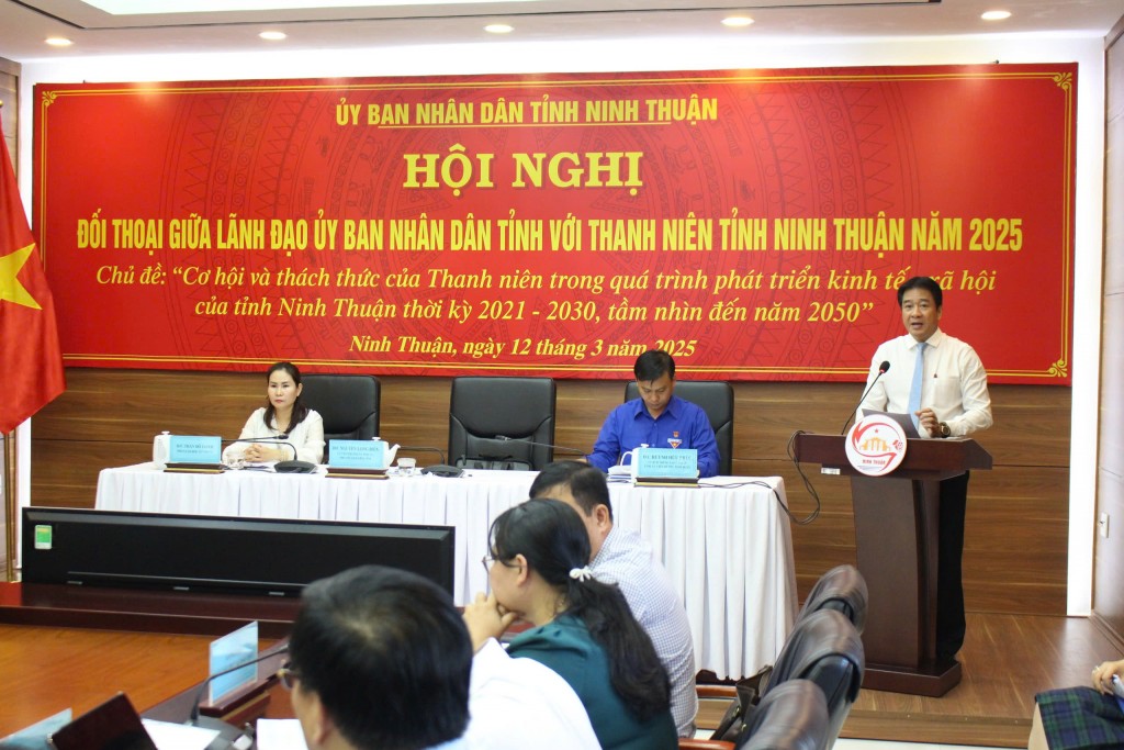 Đồng chí Nguyễn Long Biên, Ủy viên Ban Thường vụ Tỉnh ủy, Phó Chủ tịch Ủy ban nhân dân tỉnh Ninh Thuận