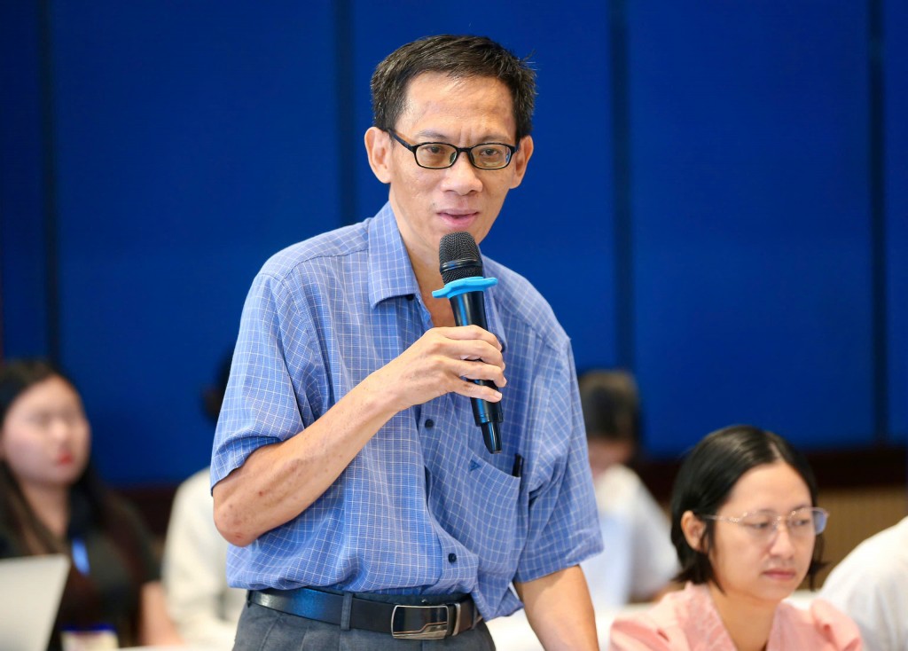 Thạc sĩ Cao Minh Nghĩa, Phó trưởng Phòng Nghiên cứu Phát triển - Viện Nghiên cứu Phát triển TP Hồ Chí Minh (Ảnh: Hoàng Triều)