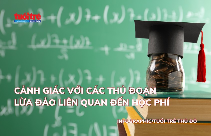 Cảnh giác với thủ đoạn lừa đảo liên quan đến học phí