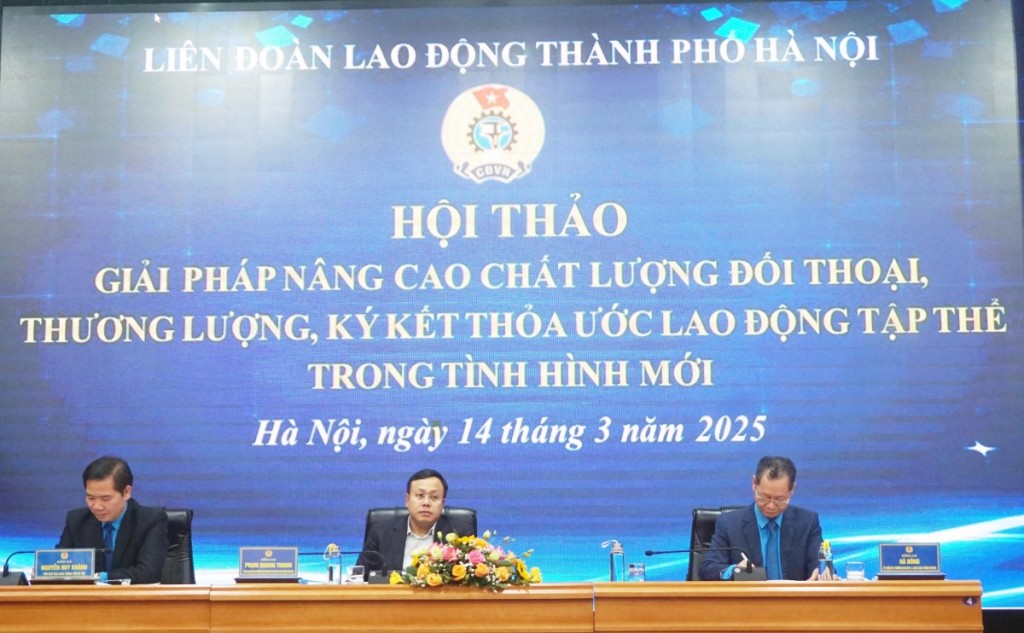 Nâng cao chất lượng đối thoại, ký kết thỏa ước lao động tập thể