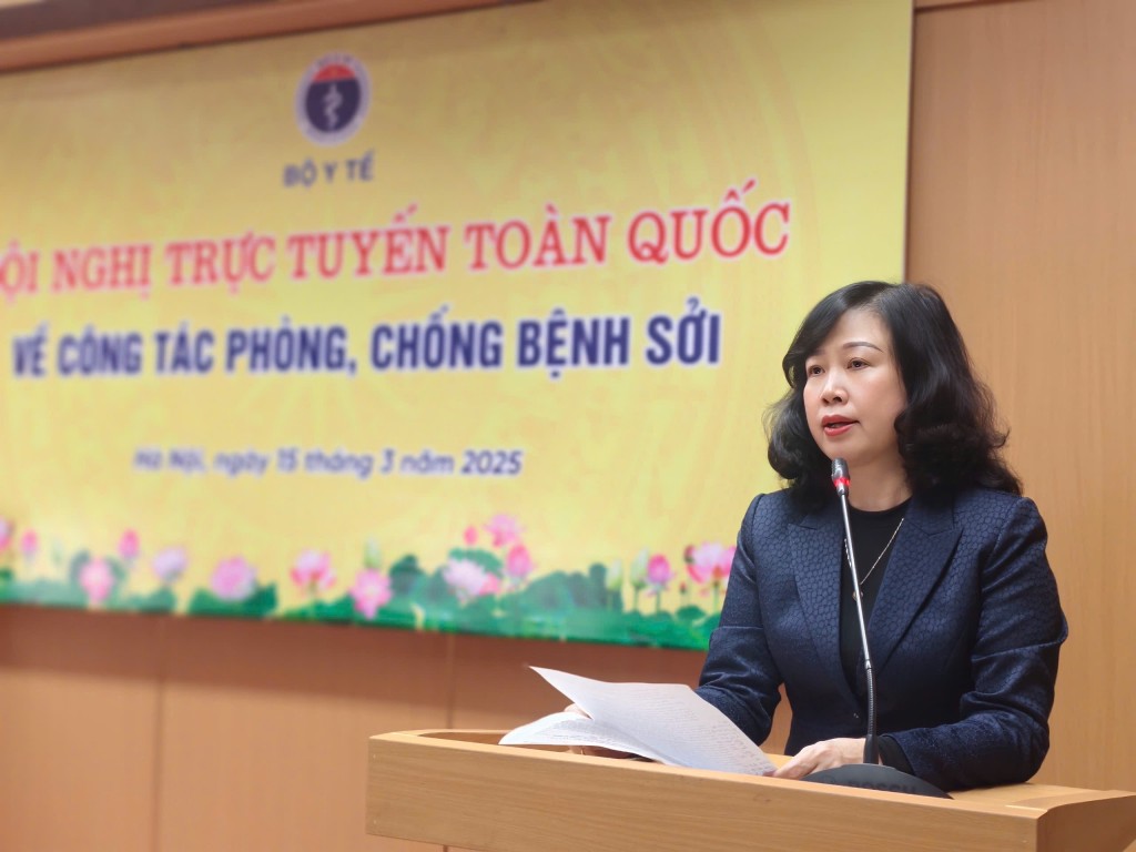 38.807 ca sốt phát ban nghi sởi, 3.447 ca mắc, 5 ca tử vong