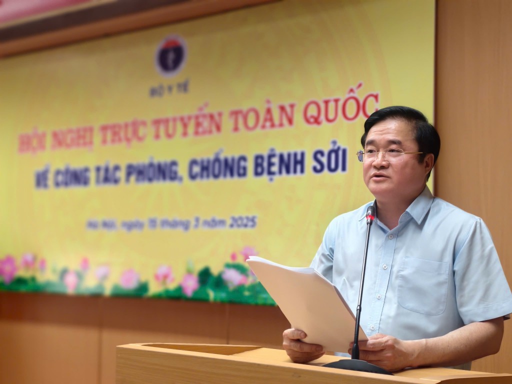 38.807 ca sốt phát ban nghi sởi, 3.447 ca mắc, 5 ca tử vong