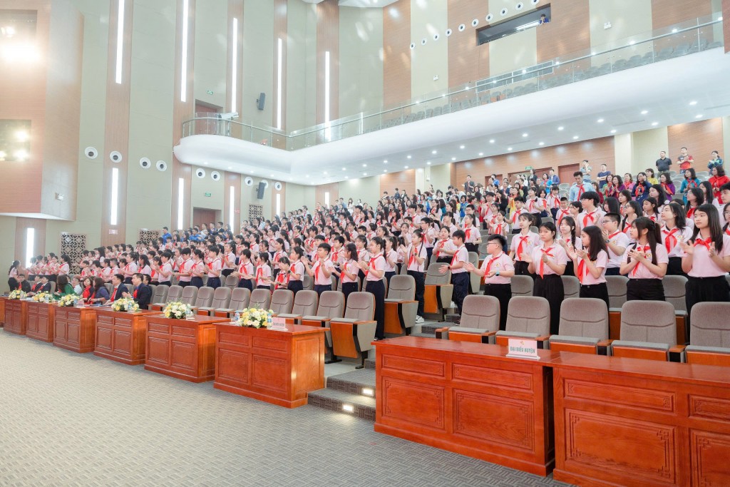 195 đại biểu cháu ngoan Bác Hồ tham dự Đại hội