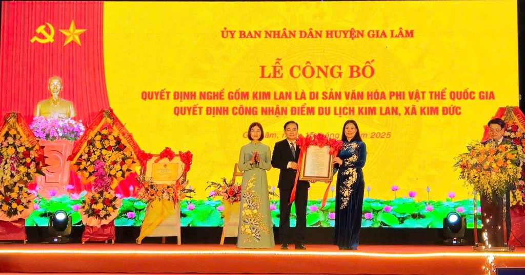Nghề gốm Kim Lan là di sản văn hóa phi vật thể Quốc gia
