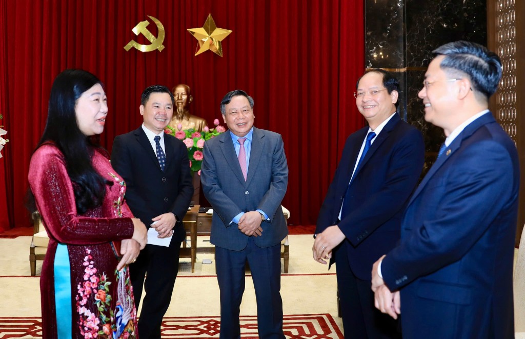 Ủy ban MTTQ Việt Nam TP thăm, chúc mừng Đảng bộ TP Hà Nội