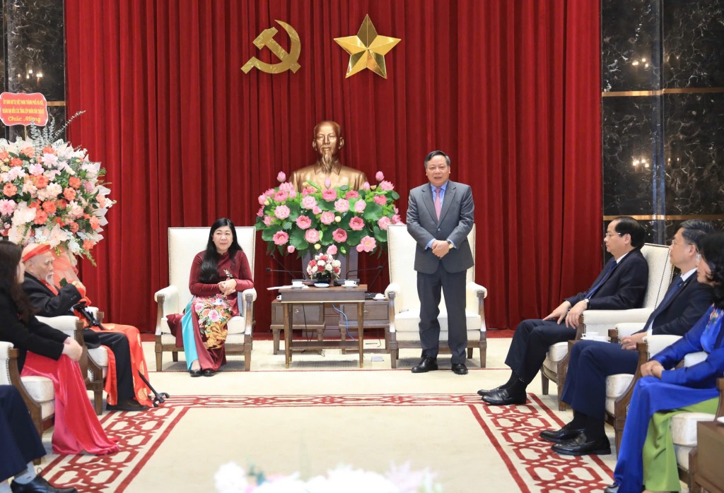 Ủy ban MTTQ Việt Nam TP thăm, chúc mừng Đảng bộ TP Hà Nội