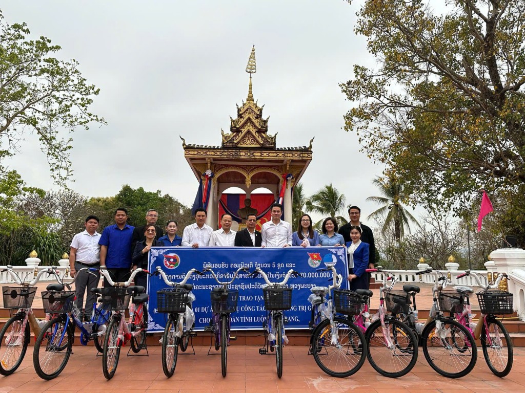 Hành trình gắn kết thanh niên Việt Nam – Lào từ Luông Phabang