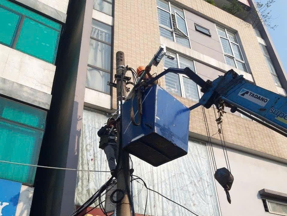 Lắp đặt camera tích hợp AI xử lý vi phạm môi trường