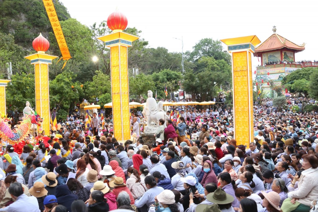 Lễ hội Quán Thế Âm Ngũ Hành Sơn năm nay diễn ra từ ngày 16 đến 19/3 (Ảnh Đ.Minh)