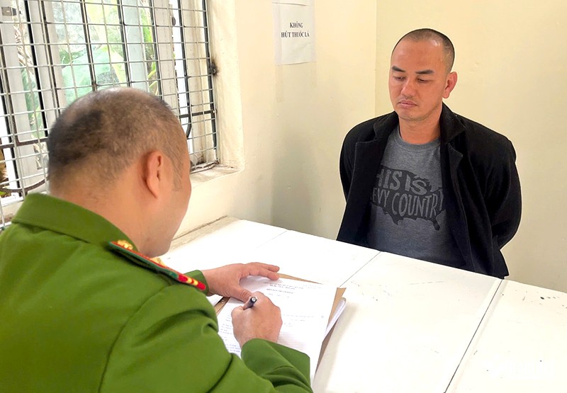 Nguyễn Xuân Thực tại cơ quan công an