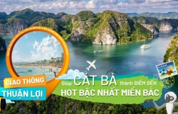 Giao thông thuận lợi giúp Cát Bà thành điểm đến hot nhất miền Bắc