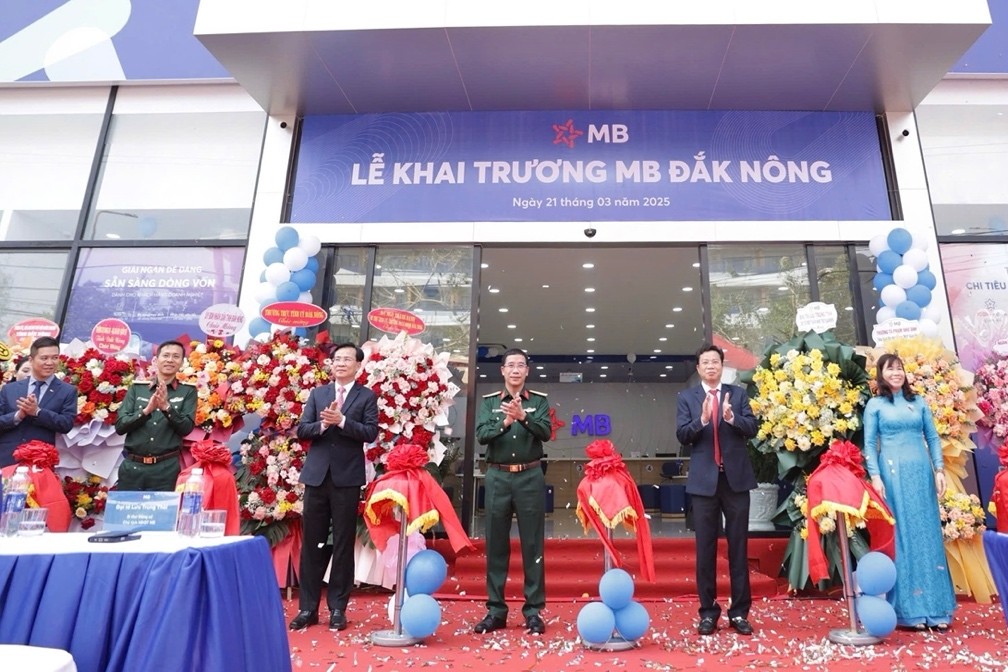 MB khai trương tại Đắk Nông, đồng hành phát triển kinh tế địa phương