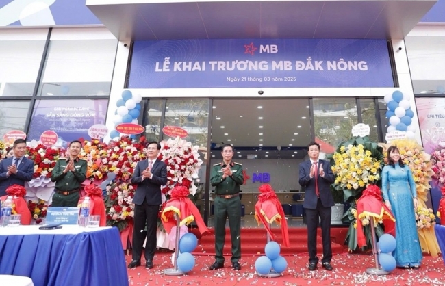 MB khai trương tại Đắk Nông, đồng hành phát triển kinh tế địa phương