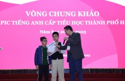 203 thí sinh tranh tài ở chung khảo Olympic Tiếng Anh cấp Tiểu học