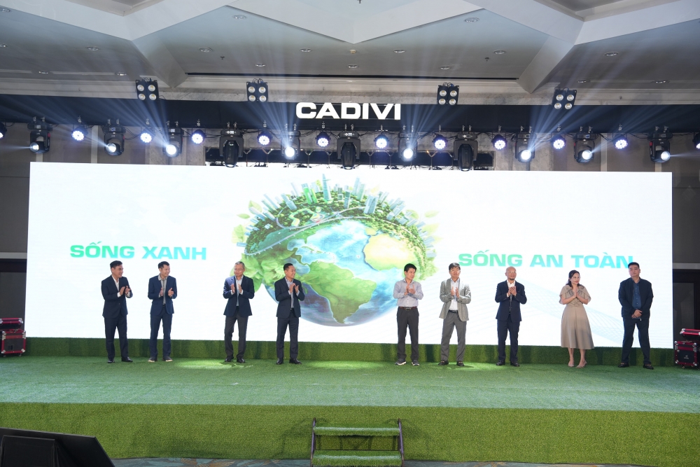 CADIVI ra mắt dòng sản phẩm dây điện thân thiện môi trường, tiến vào kỷ nguyên xanh
