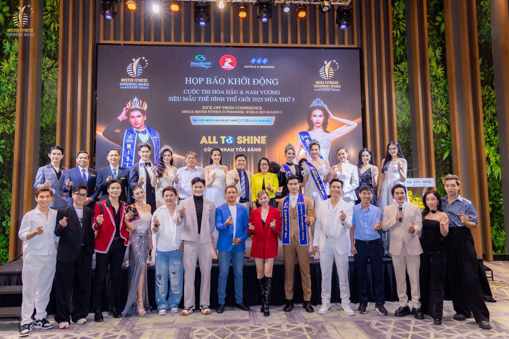 Cuộc thi Hoa hậu & Nam vương Siêu mẫu Thể hình Thế giới 2025 sẽ diễn ra tại Bình Định 