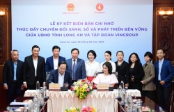 Tỉnh Long An và Vingroup hợp tác chuyển đổi xanh, chuyển đổi số và phát triển bền vững