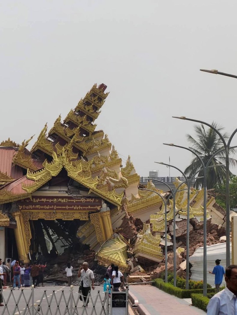 Hơn 1.000 người thiệt mạng trong trận động đất tại Myanmar ảnh 1