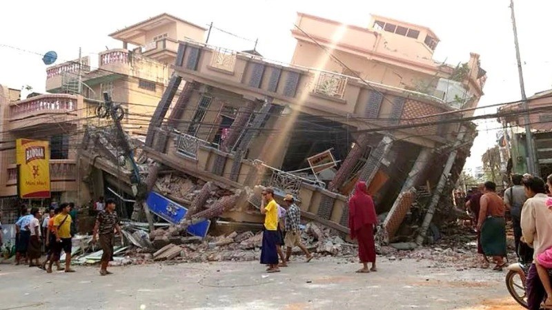 Hơn 1.000 người thiệt mạng trong trận động đất tại Myanmar
