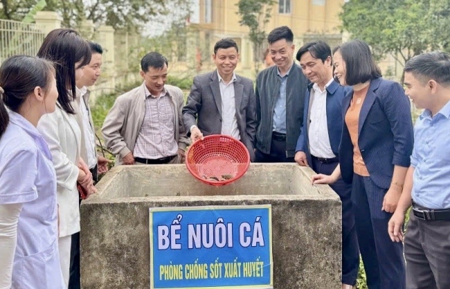 Tổ chức đợt chiến dịch cao điểm phòng chống sốt xuất huyết, COVID-19