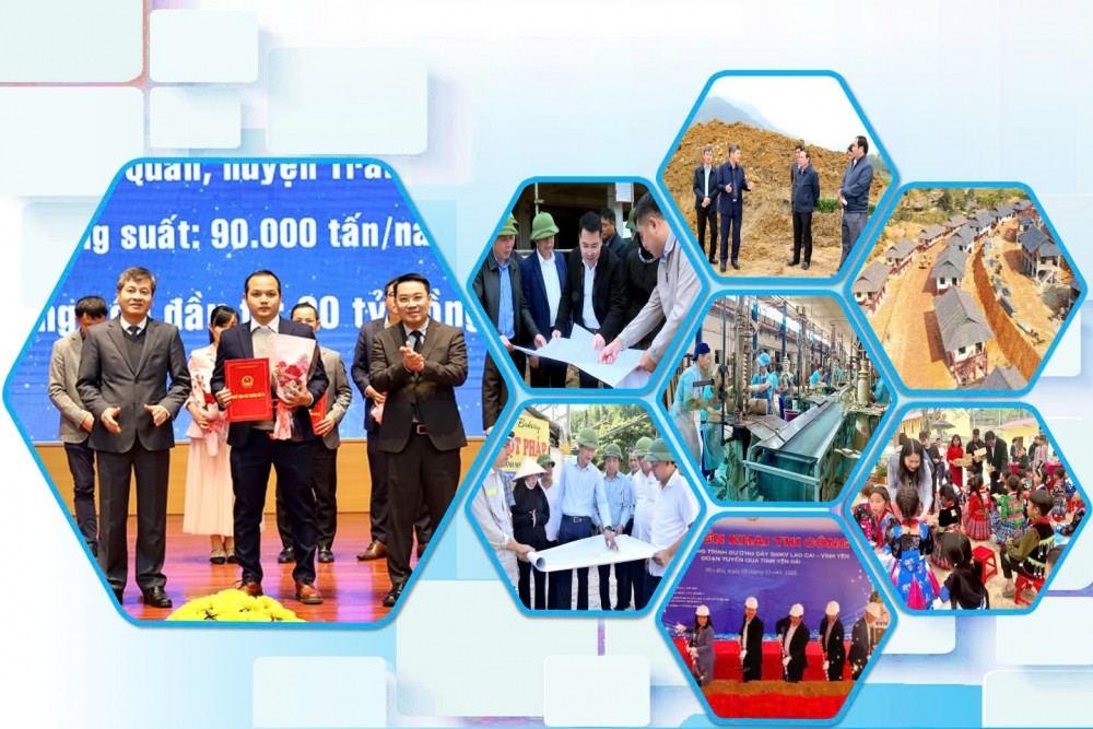 Hết quý I/2025, khu vực công nghiệp, xây dựng tỉnh Yên Bái ước đạt 11,92% (trong đó công nghiệp ước đạt 13%)