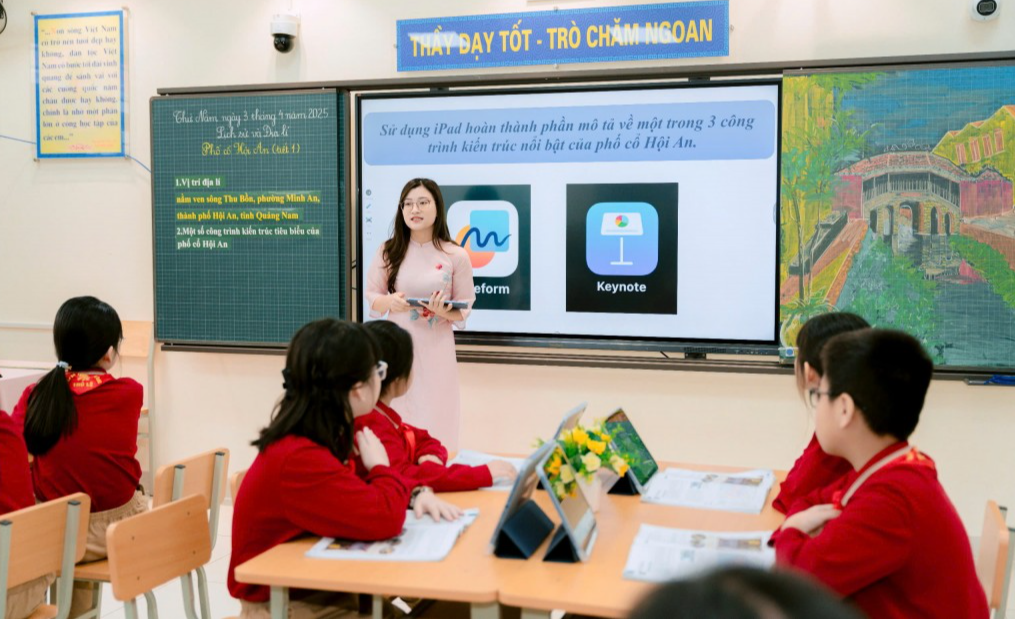 Một số trường học thuộc quận Ba Đình được đầu tư, trang bị  hạ tầng công nghệ thông tin hiện đại, đáp ứng chuyển đổi số giáo dục  Đổi mới theo Chương trình GDPT 2018