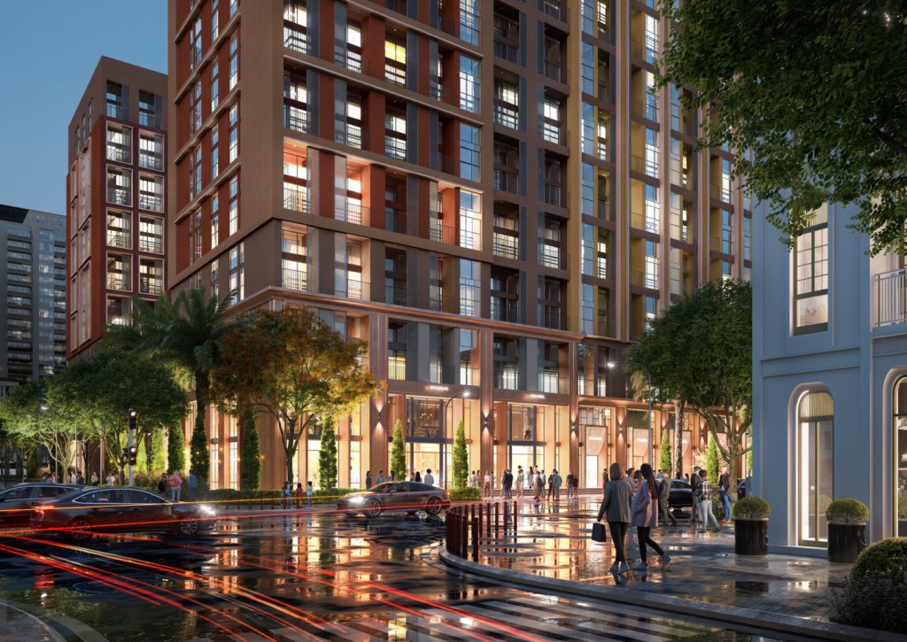 Căn hộ cao tầng Park Residence gây ấn tượng ngay khi ra mắt (Ảnh: Sun Property)