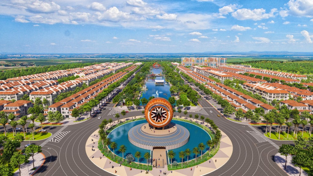 Nhà phố Kim Ngân 1 sở hữu vị trí đắc địa bậc nhất dự án Sun Urban City (Ảnh: Sun Property)