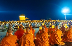 Nhiều sự kiện lịch sử được tổ chức tại núi Bà Đen trong đại lễ Vesak 2025