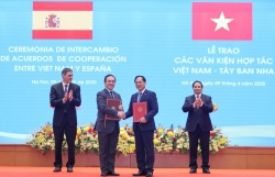 Việt Nam, Tây Ban Nha trao nhiều văn kiện hợp tác quan trọng