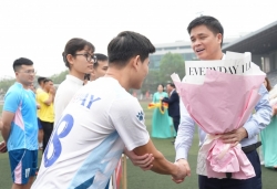 Khai mạc giải bóng đá tranh Cúp báo Lao động Thủ đô lần thứ X