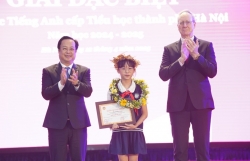 Trao giải Cuộc thi Olympic Tiếng Anh cấp Tiểu học cho 203 thí sinh