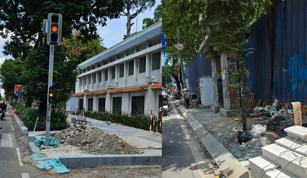 Hiện trạng các tuyến đường đang được