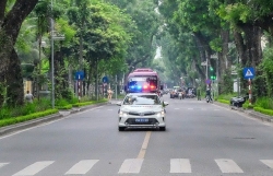 Phân luồng giao thông phục vụ đoàn khách quốc tế đến thăm Việt Nam
