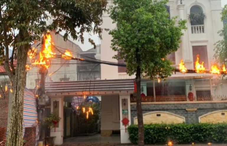 Nghệ An: Kịp thời khống chế đám cháy nghi do chập điện