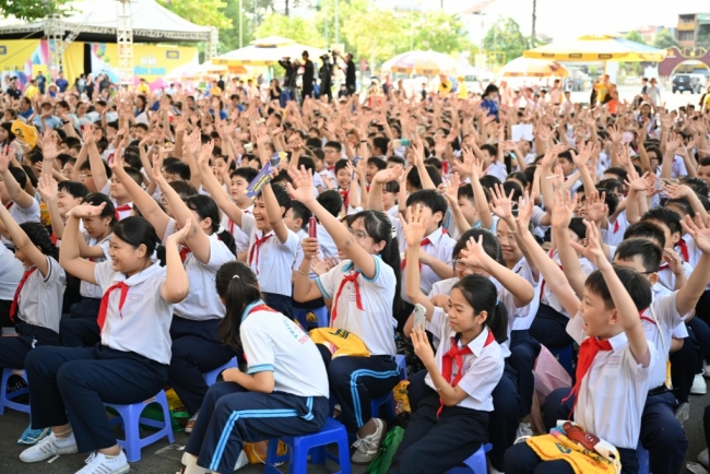 Hơn 1.500 học sinh nô nức tham gia ngày hội “Học tập sáng tạo”