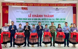 BSR khánh thành công trình Nhà lớp học tại Si Ma Cai