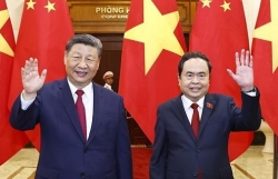 Chủ tịch Quốc hội Trần Thanh Mẫn hội kiến Tổng Bí thư, Chủ tịch nước Trung Quốc Tập Cận Bình