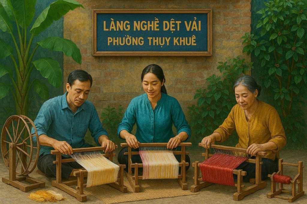 Làng quất Tứ Liên, xôi Phú Thượng… sinh động dưới góc nhìn AI
