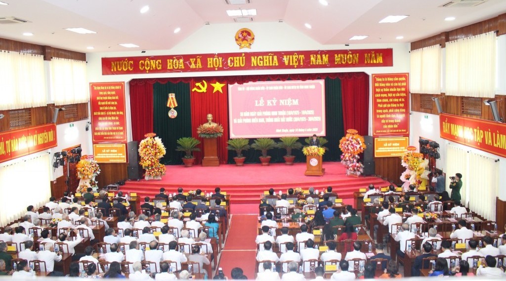 Quang cảnh tại lễ kỷ niệm