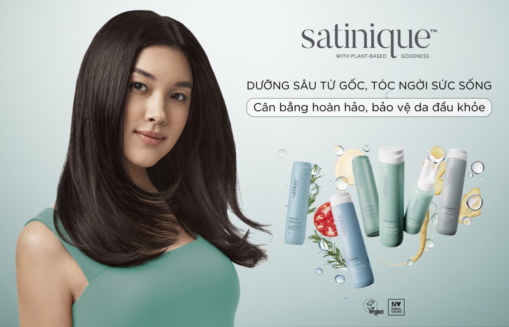  Satinique là người bạn đồng hành lý tưởng cho hành trình chăm sóc mái tóc khỏe đẹp tự nhiên