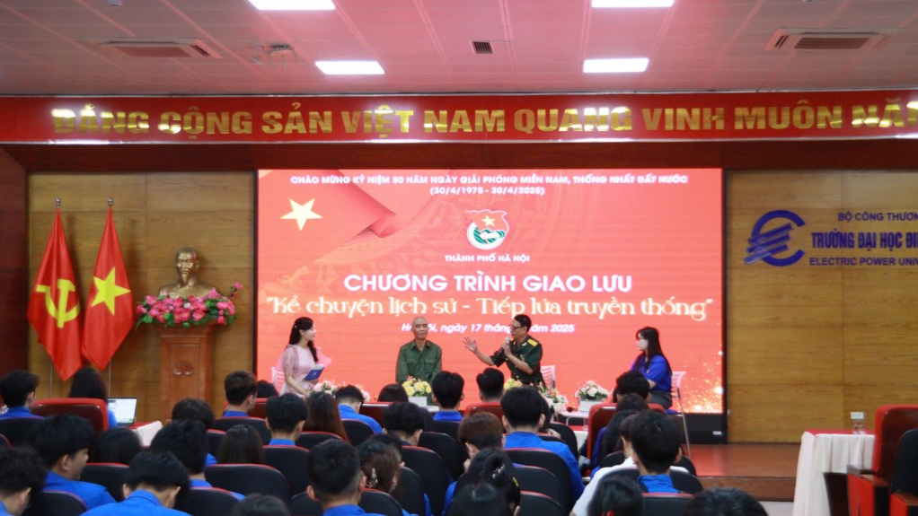 Các khách mời tham giao lưu tại chương trình 