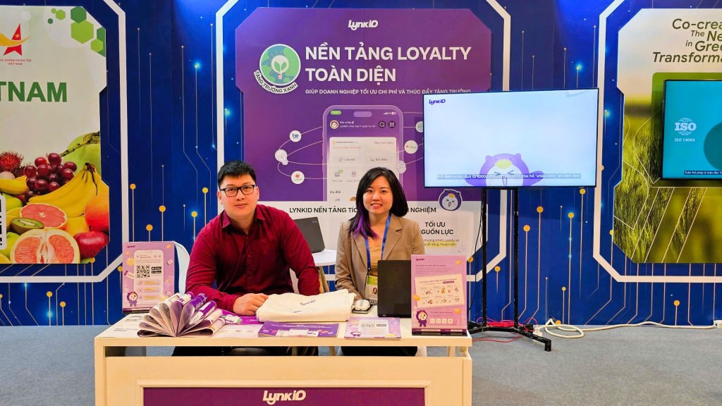 Gian hàng của LynkiD nhận được nhiều sự quan tâm tại P4G 2025