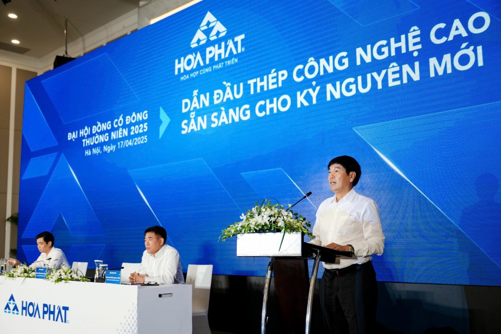 Quý I/2025, Hòa Phát đạt hơn 3.300 tỷ đồng lợi nhuận sau thuế