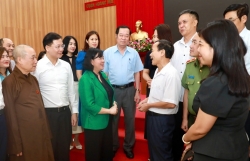 Bí thư Thành ủy Hà Nội thông tin với cử tri về sắp xếp bộ máy